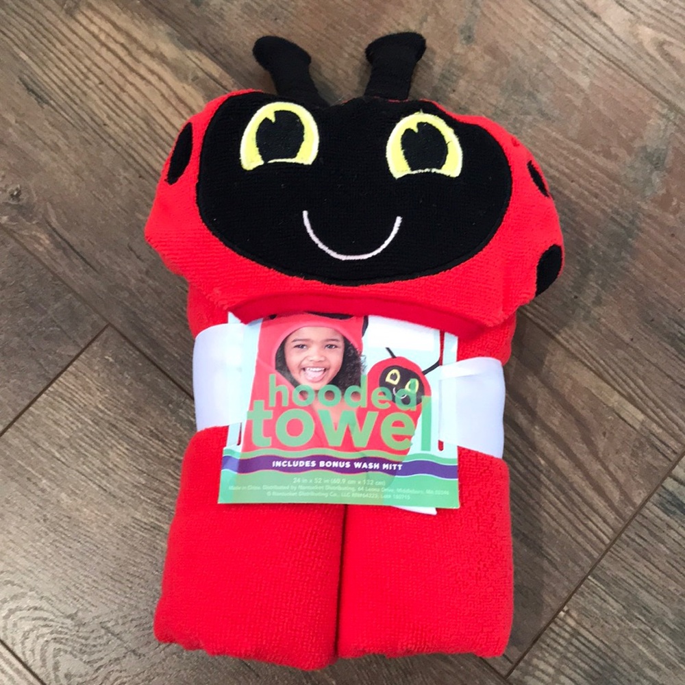 Hooded Towel & Mitt set